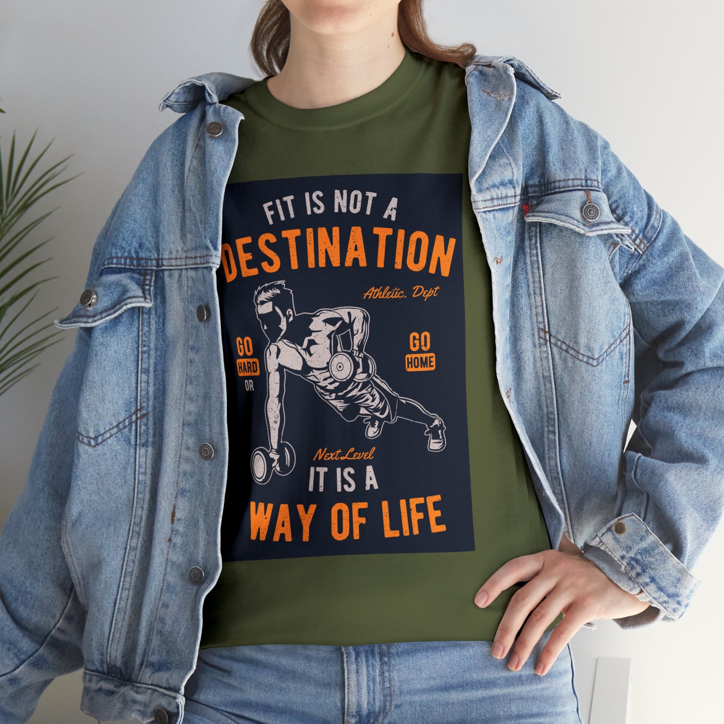 Fitness is not a Destination - T-Shirt