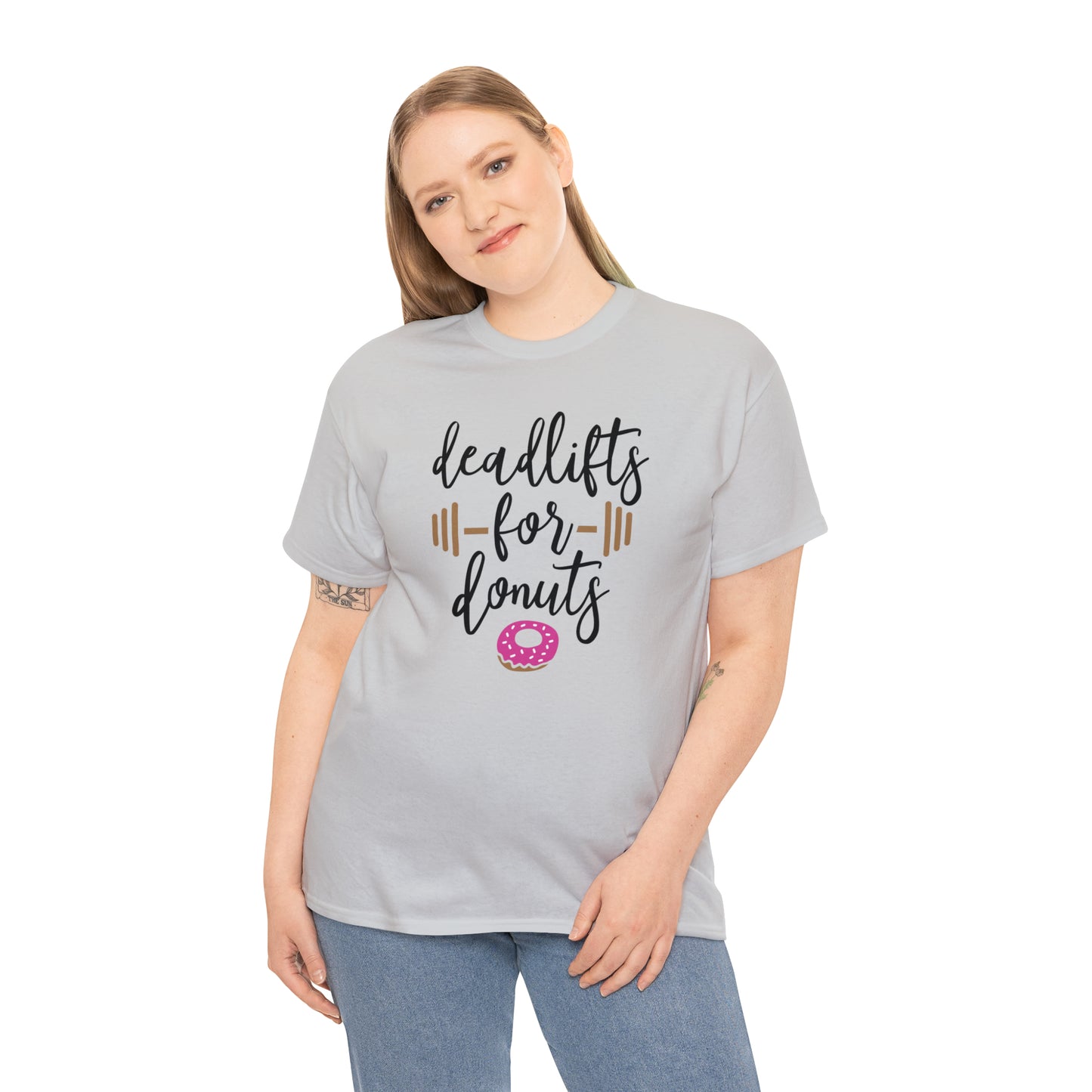 Deadlifts For Donuts - T-Shirt