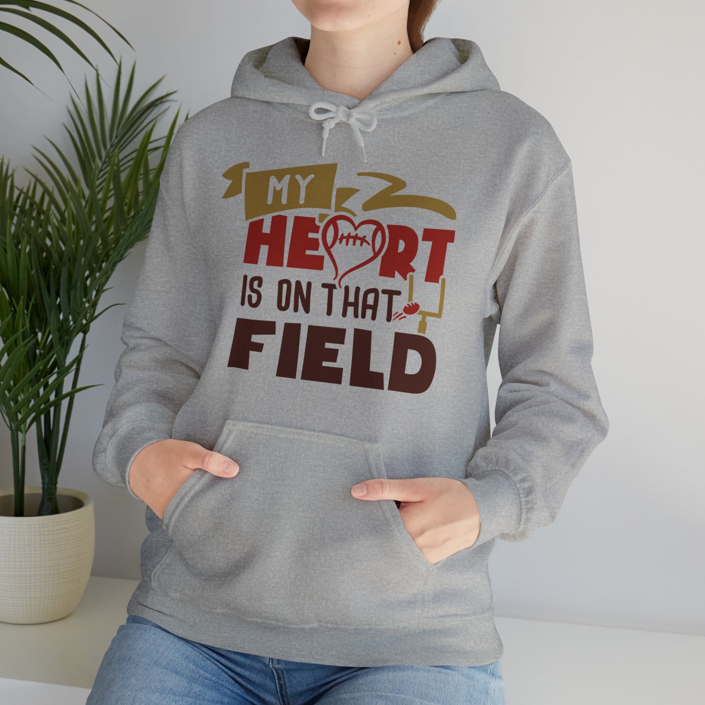 My Heart on that Field Hoodie