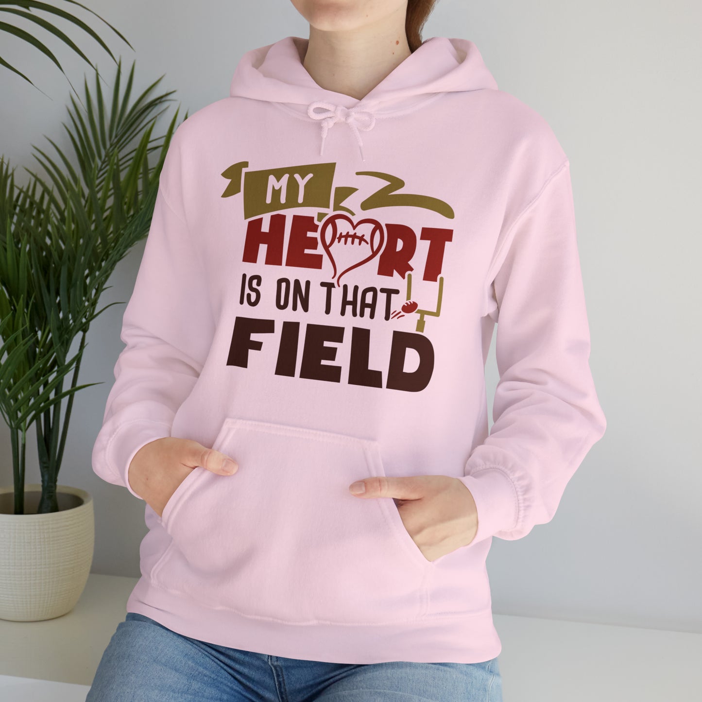 My Heart on that Field Hoodie