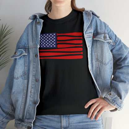 Ball Bat Flag - T-Shirt