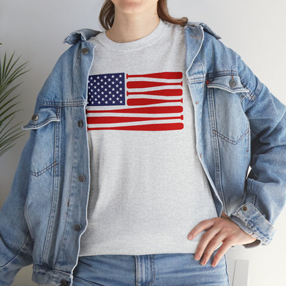 Ball Bat Flag - T-Shirt