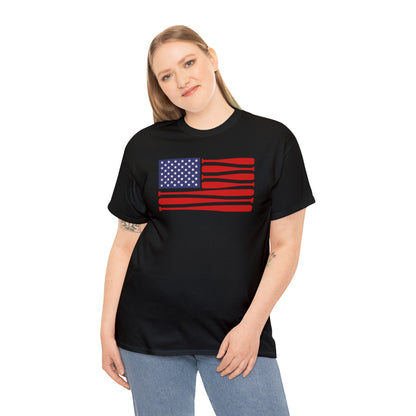 Ball Bat Flag - T-Shirt