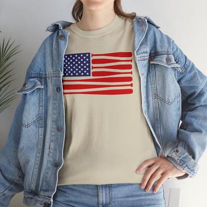 Ball Bat Flag - T-Shirt