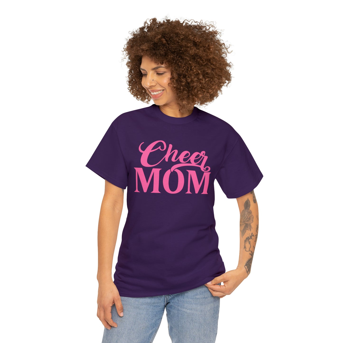 Cheer Mom - Pink - T-Shirt