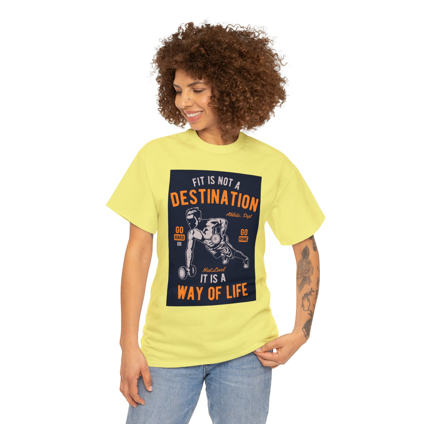 Fitness is not a Destination - T-Shirt