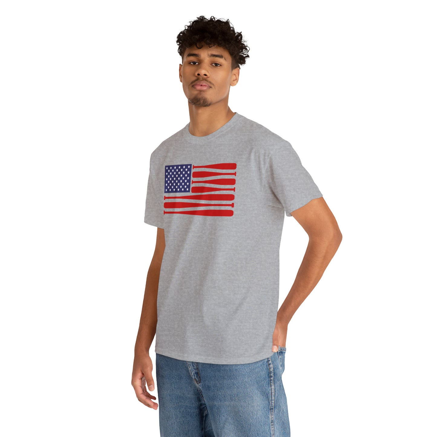 Ball Bat Flag - T-Shirt