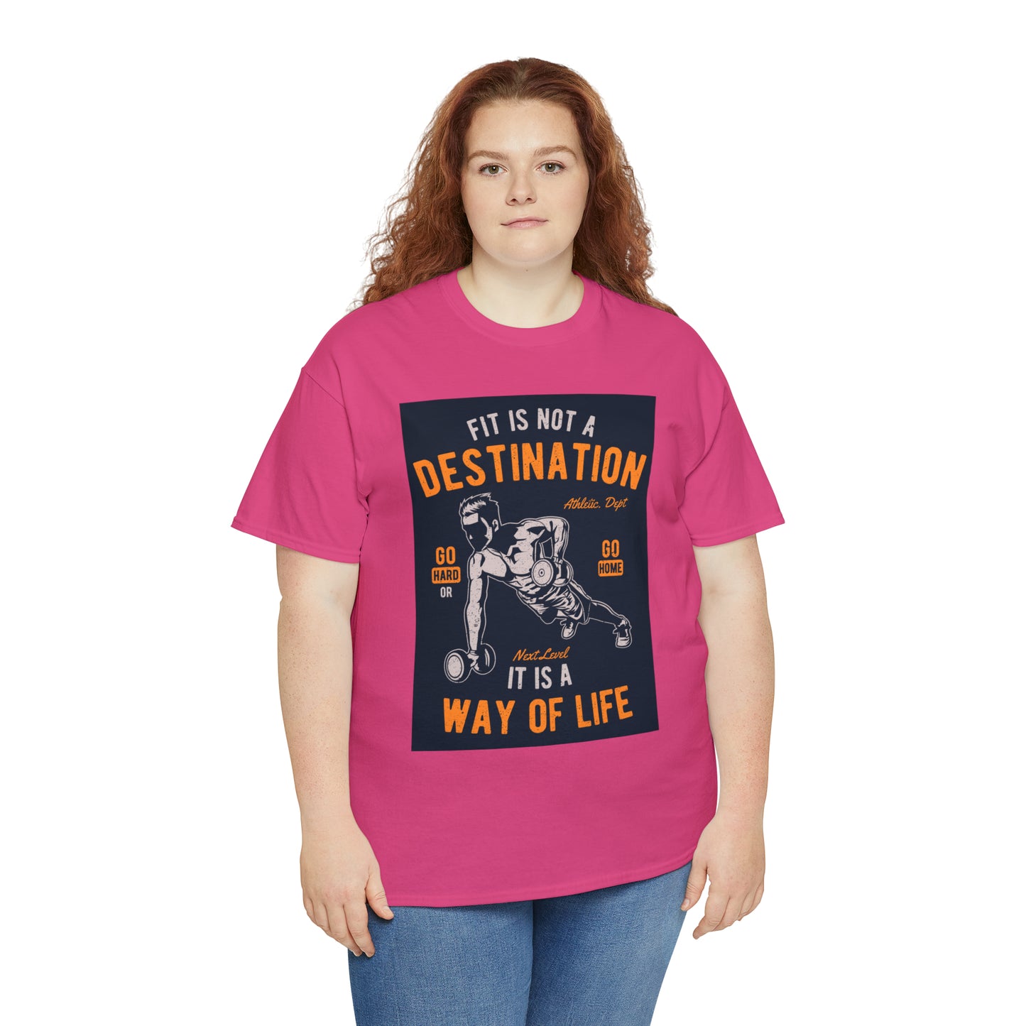 Fitness is not a Destination - T-Shirt