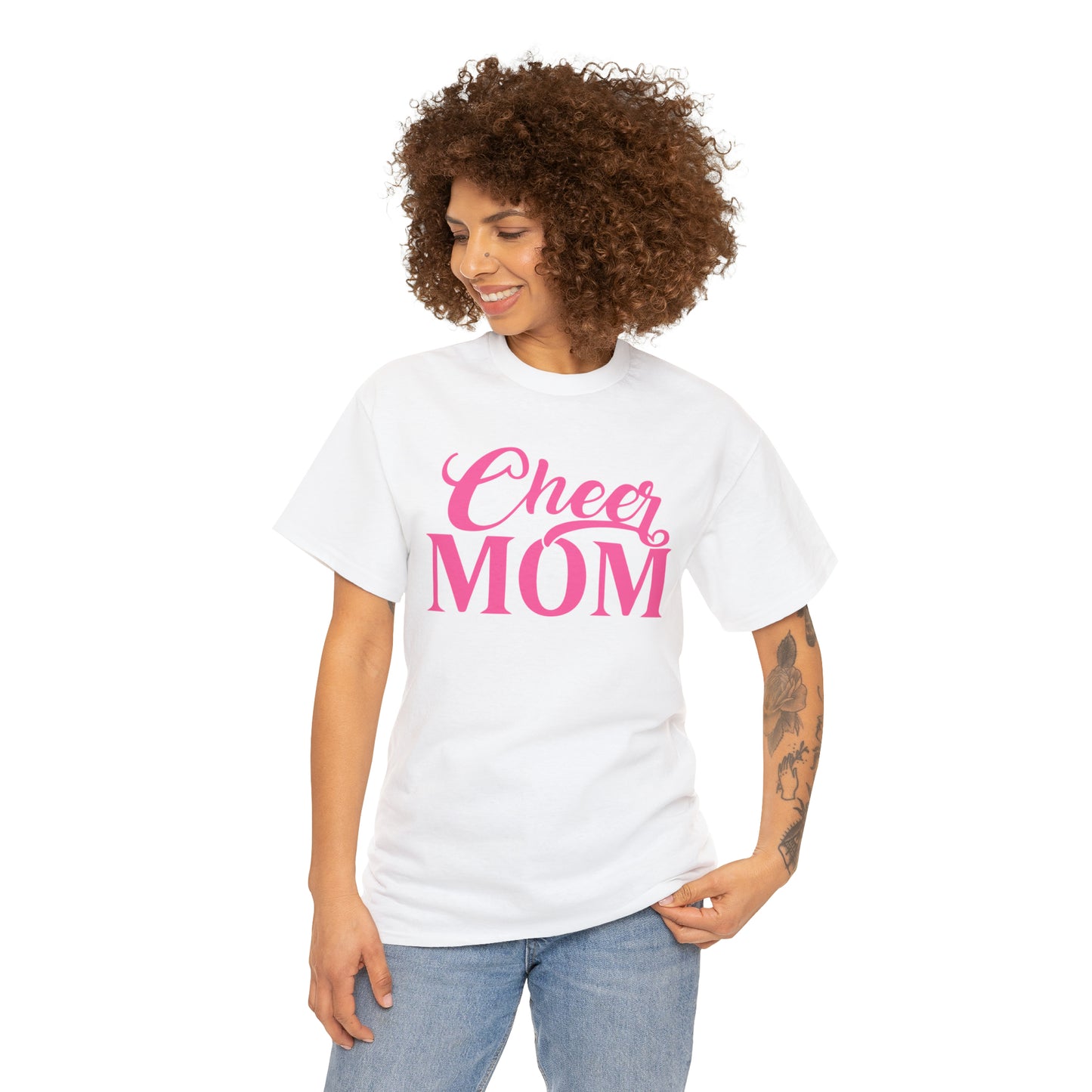 Cheer Mom - Pink - T-Shirt