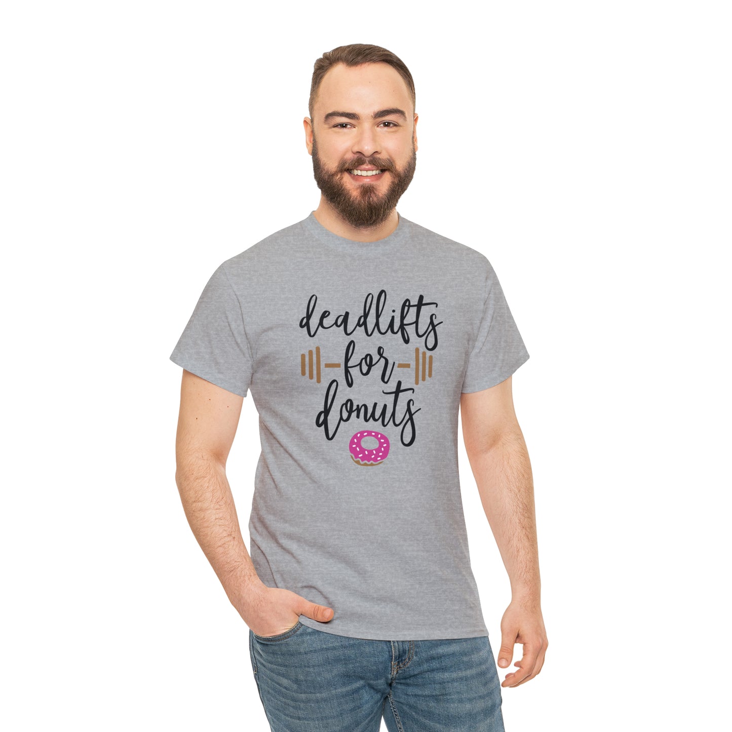 Deadlifts For Donuts - T-Shirt