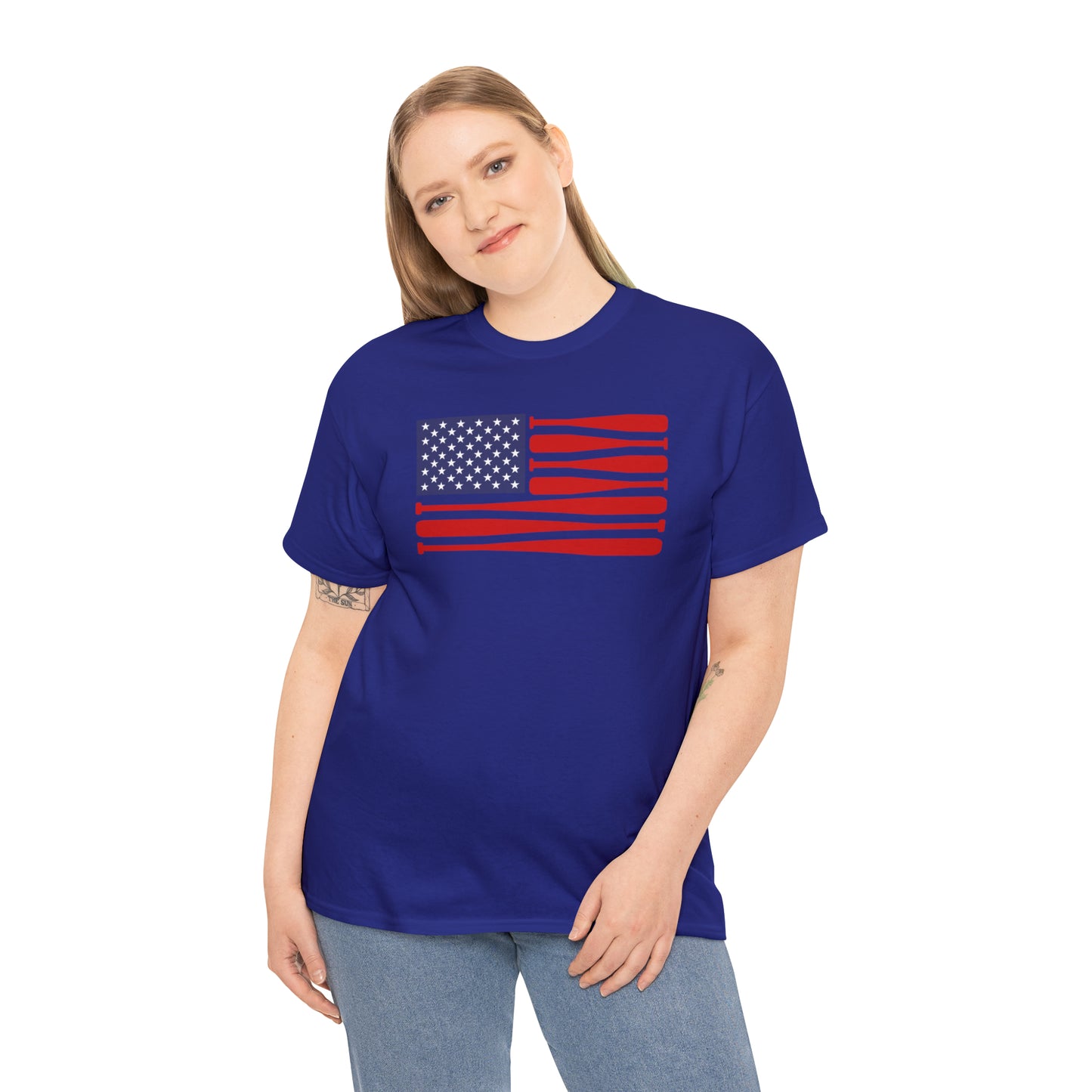 Ball Bat Flag - T-Shirt