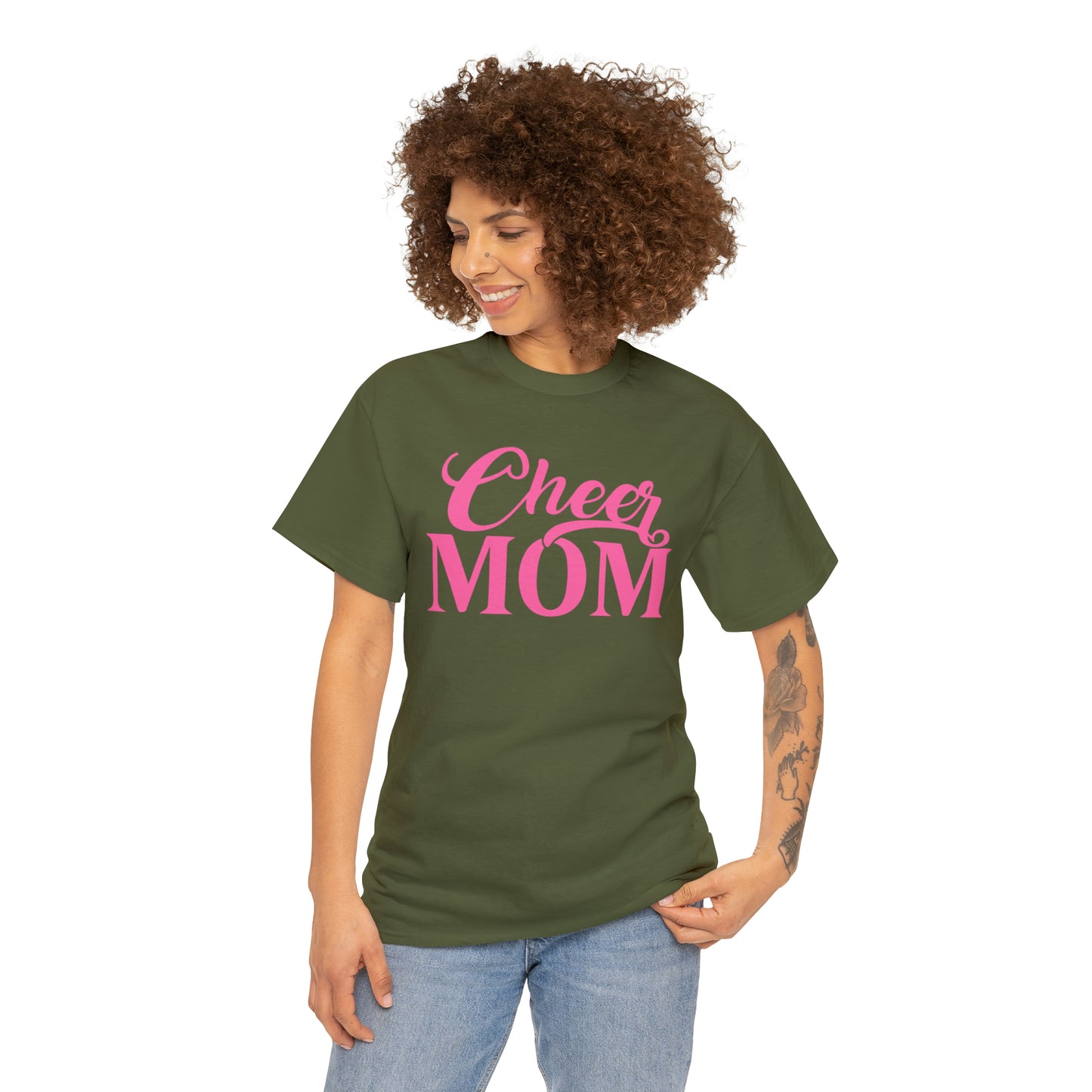 Cheer Mom - Pink - T-Shirt