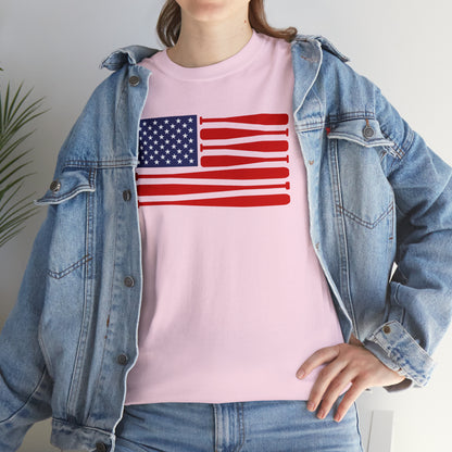 Ball Bat Flag - T-Shirt