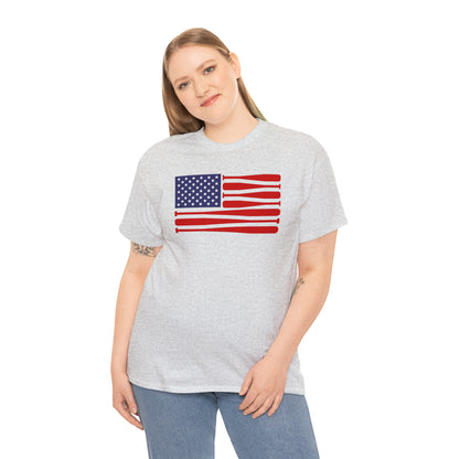 Ball Bat Flag - T-Shirt