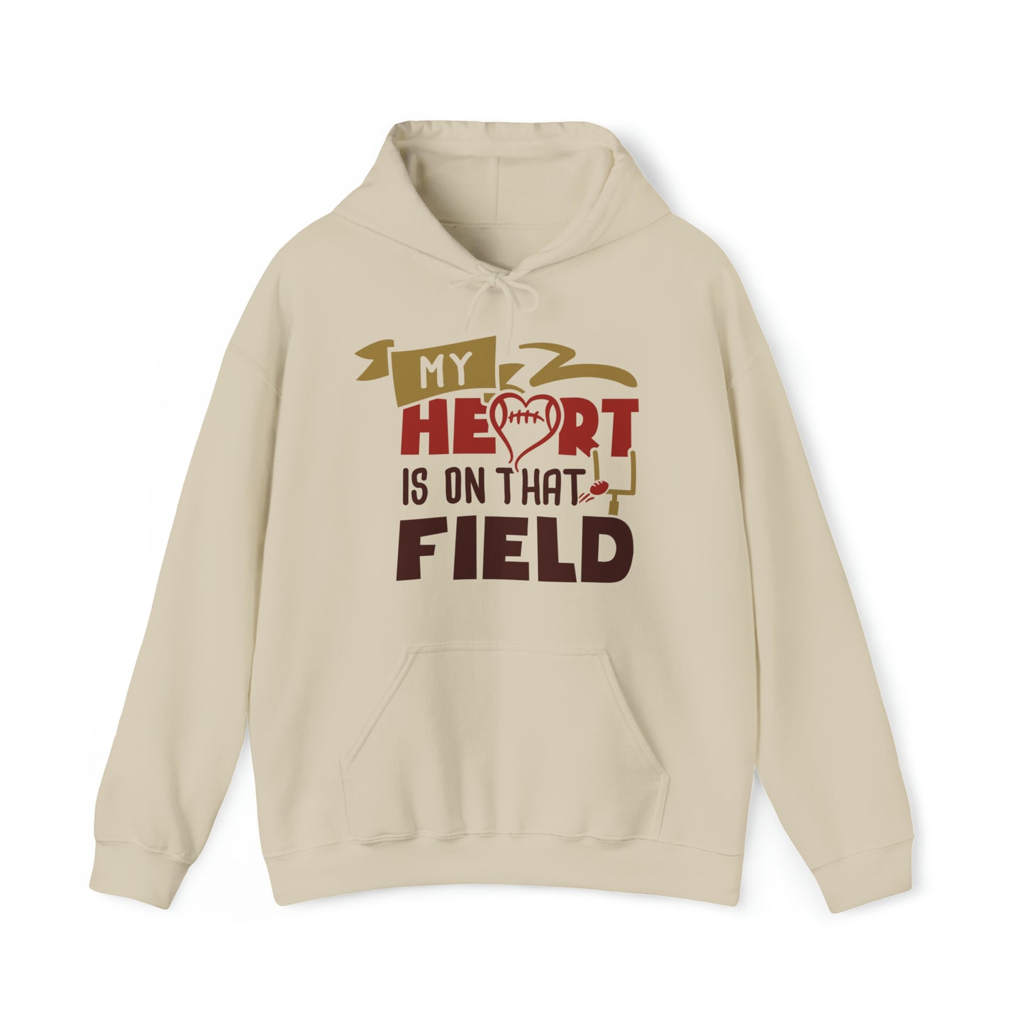 My Heart on that Field Hoodie