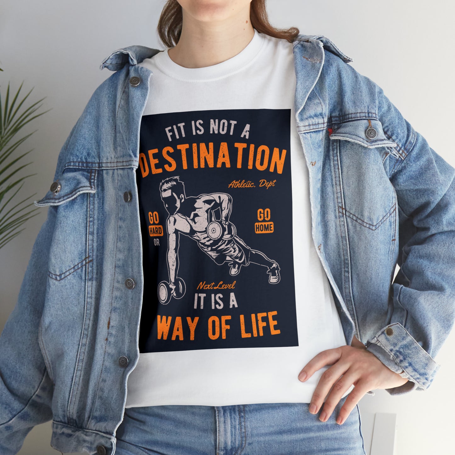 Fitness is not a Destination - T-Shirt