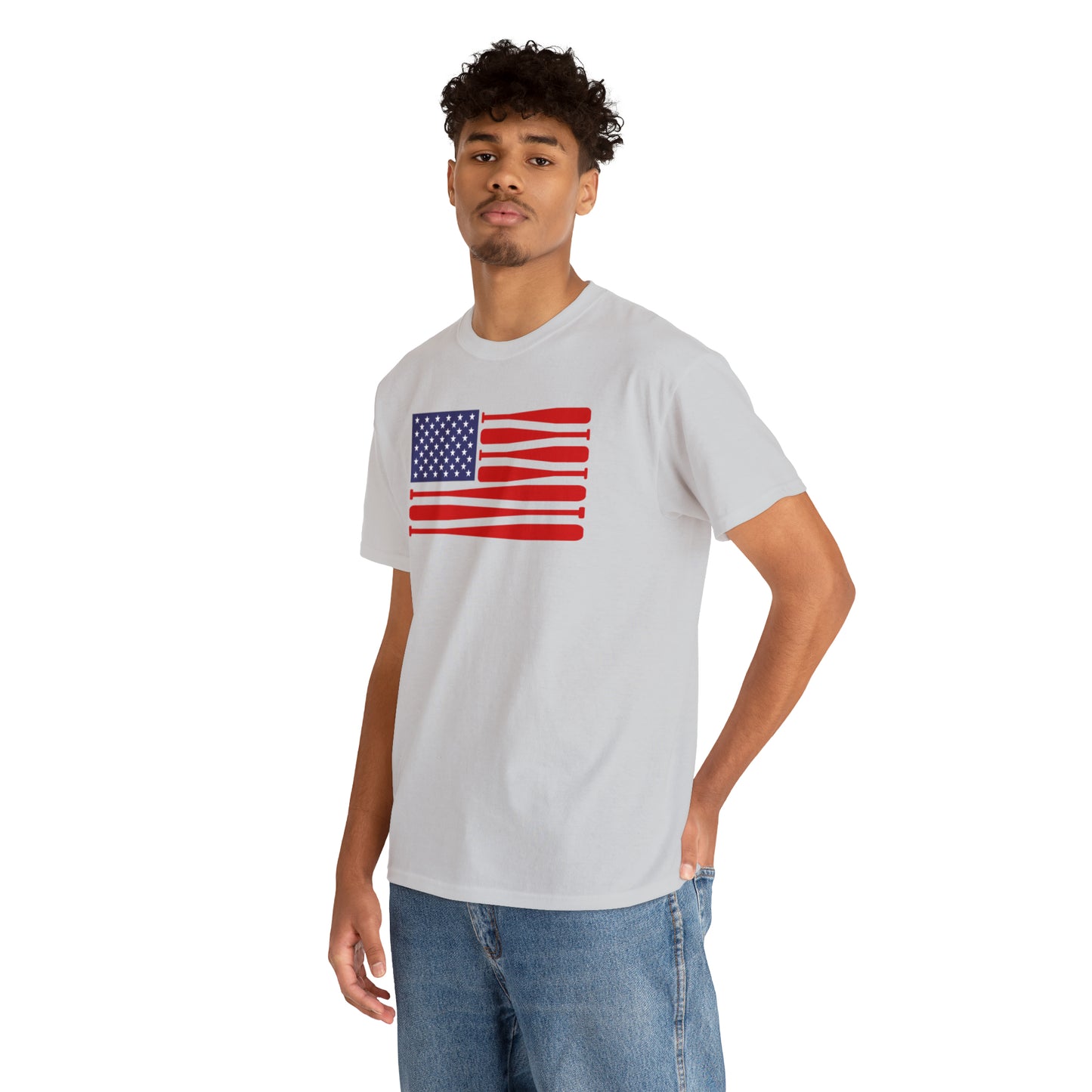 Ball Bat Flag - T-Shirt