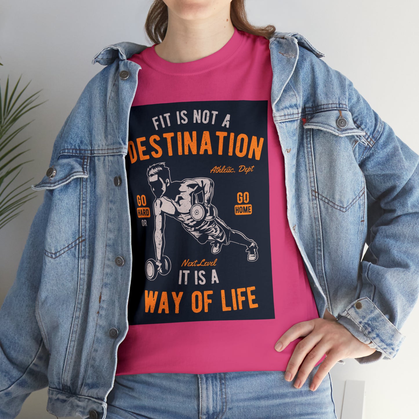 Fitness is not a Destination - T-Shirt